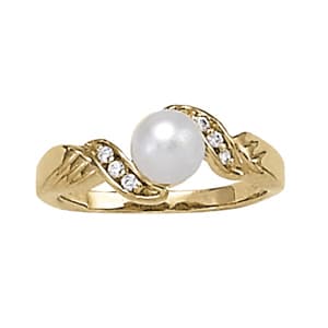 Color Rings Pearl (0.06 ct. tw.) — View 1