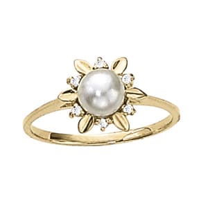 Color Rings Pearl (0.06 ct. tw.) — View 1