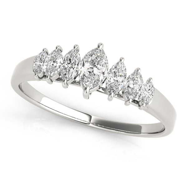 Wedding Bands Fancy Shape Marquise (0.3 ct. tw.) — View 1