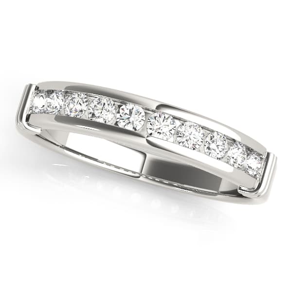 Channel Set Wedding Band (0.2 ct. tw.) — View 1