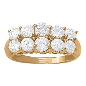 Double Row Fashion Ring (2.02 ct. tw.) — View 1