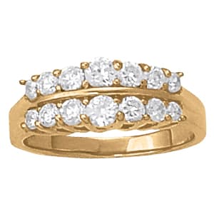 Double Row Fashion Ring (1 ct. tw.) — View 1