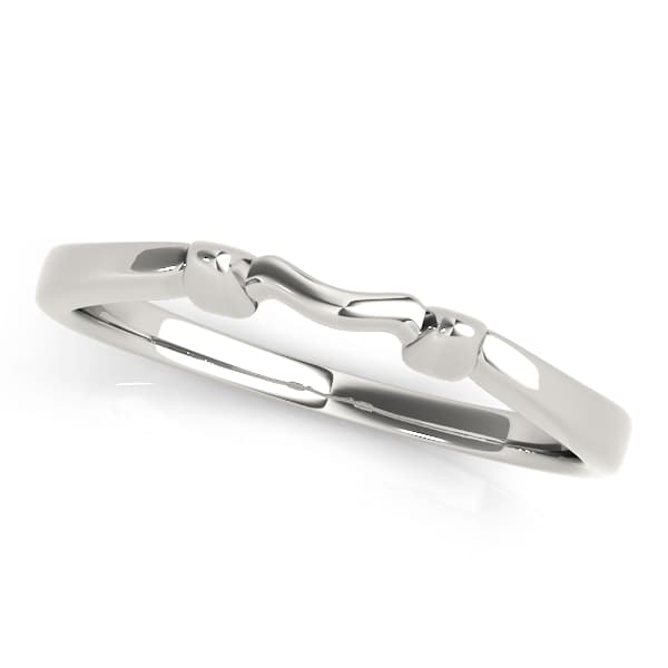 Curved Wedding Band — View 1