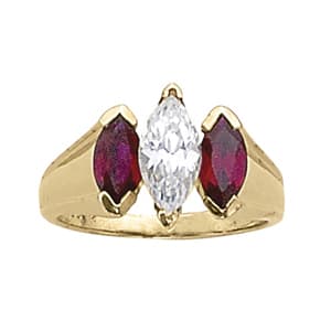 Color Rings Marquise — View 1