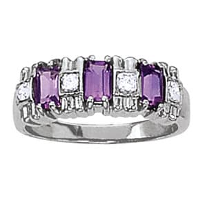 Color Rings Emerald (0.08 ct. tw.) — View 1