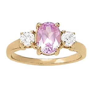Color Rings Oval (0.3 ct. tw.) — View 1