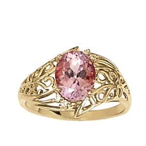 Color Rings Oval (0.04 ct. tw.) — View 1