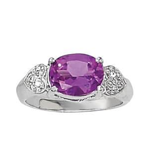 Color Rings Oval (0.03 ct. tw.) — View 1