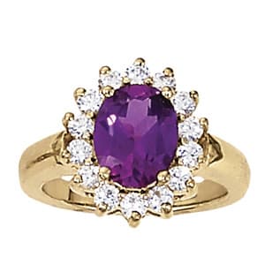 Color Rings Oval (0.98 ct. tw.) — View 1