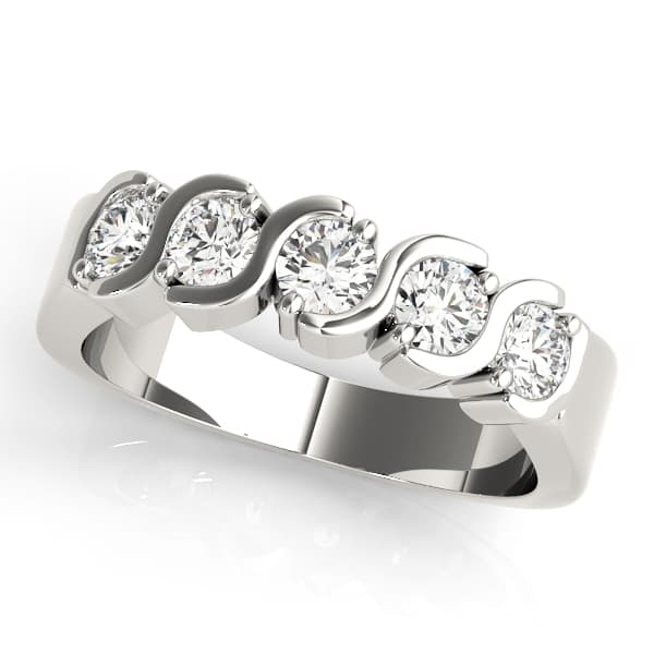 Wedding Bands S Bands — 1/2 CT (1/2 ct. tw.) — View 1