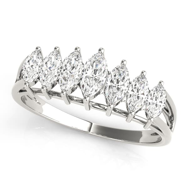 Wedding Bands Fancy Shape Marquise (1.02 ct. tw.) — View 1