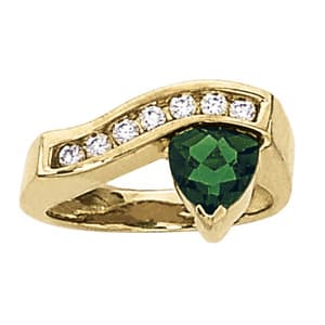 Color Rings Trillion (0.21 ct. tw.) — View 1