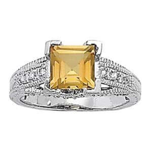 COLOR RINGS PRINCESS &amp; CUSHION (0.27 ct. tw.) — View 1