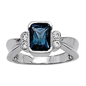 Color Rings Emerald (0.16 ct. tw.) — View 1