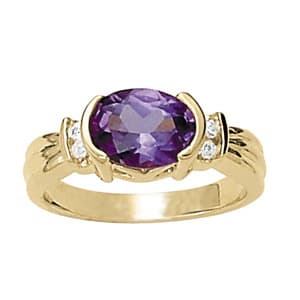 Oval Color Ring (0.06 ct. tw.) — View 1