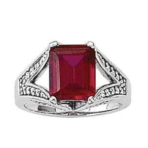 Color Rings Emerald (0.52 ct. tw.) — View 1