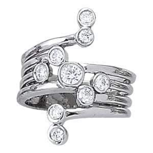 Diamond Fashion Right Hand Rings (0.72 ct. tw.) — View 1