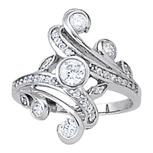 Diamond Fashion Right Hand Rings (1/2 ct. tw.) — View 1