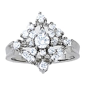 Cluster Right Hand Fashion Ring (0.6 ct. tw.) — View 1