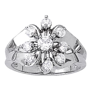Cluster Right Hand Fashion Ring (0.44 ct. tw.) — View 1