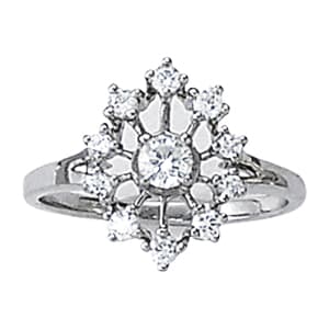 Cluster Right Hand Fashion Ring (0.3 ct. tw.) — View 1