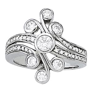Diamond Fashion Right Hand Rings (0.71 ct. tw.) — View 1