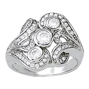 Diamond Fashion Right Hand Rings (0.54 ct. tw.) — View 1