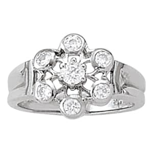 Bezel Set Right Hand Fashion Ring (0.42 ct. tw.) — View 1