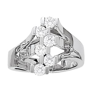 Diamond Fashion Right Hand Rings (0.57 ct. tw.) — View 1
