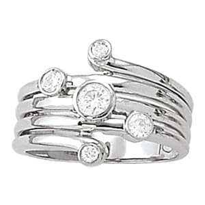 Diamond Fashion Right Hand Rings (3/8 ct. tw.) — View 1