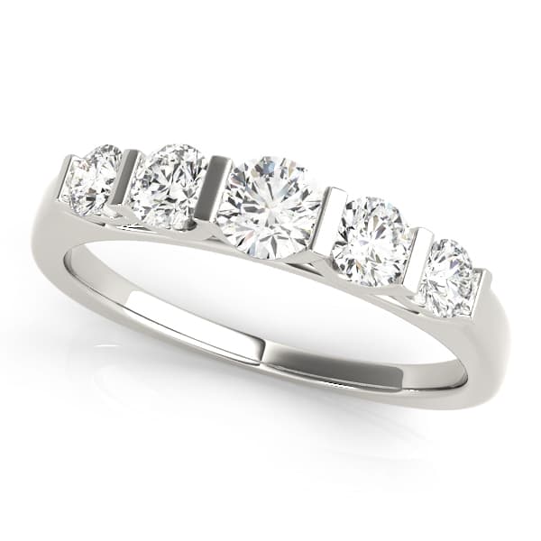 Wedding Bands Bar Set — 1 CT (0.7 ct. tw.) — View 1