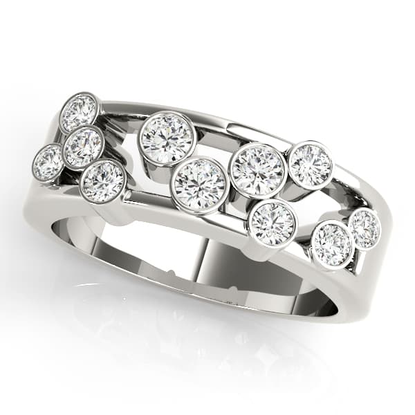 Diamond Fashion Right Hand Rings — 1/4 CT (1/4 ct. tw.) — View 1