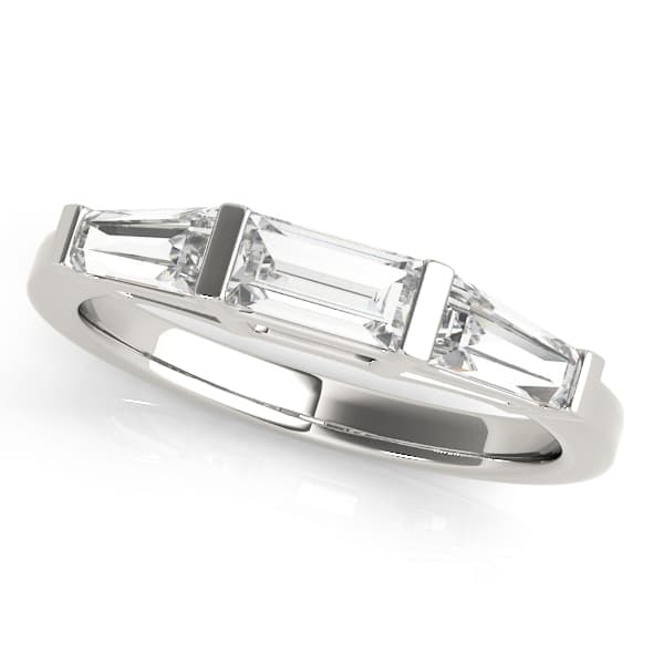 Baguette Wedding Band — 1/2 CT (0.57 ct. tw.) — View 1