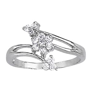 Diamond Fashion Cluster (1/4 ct. tw.) — View 1