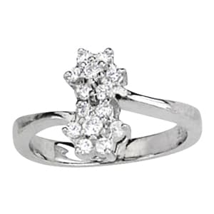 Diamond Fashion Cluster (1/3 ct. tw.) — View 1