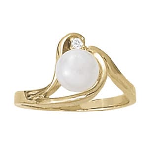 Color Rings Pearl (0.03 ct. tw.) — View 1