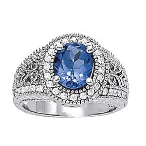 Color Rings Oval (0.48 ct. tw.) — View 1