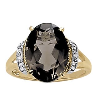 Oval Shaped Color Rings (0.03 ct. tw.) — View 1
