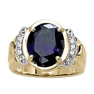Color Rings Oval (0.06 ct. tw.) — View 1