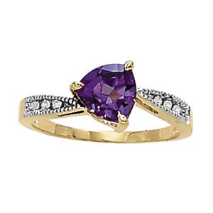 Trillion Shape Color Rings (0.06 ct. tw.) — View 1