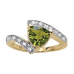 Trillion Shape Color Rings (1/8 ct. tw.) — View 1