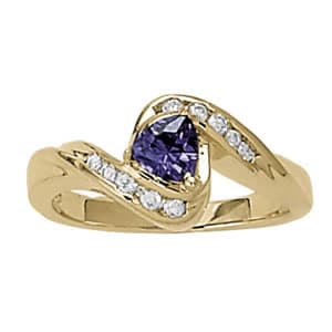 Color Rings Trillion (1/8 ct. tw.) — View 1
