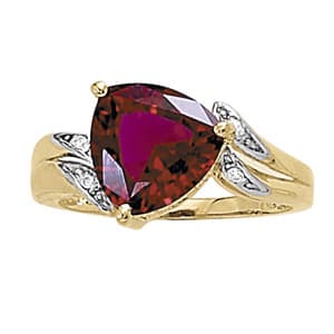 Bypass Trillion Fashion Color Rings (0.03 ct. tw.) — View 1