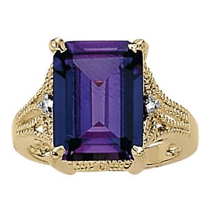 Color Rings Emerald (0.02 ct. tw.) — View 1