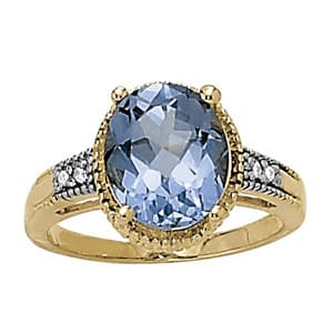 Color Rings Oval (0.04 ct. tw.) — View 1