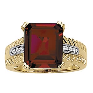 Color Rings Emerald (0.04 ct. tw.) — View 1