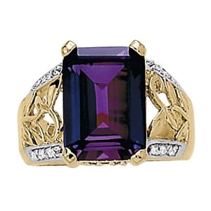 Color Rings Emerald (0.22 ct. tw.) — View 1