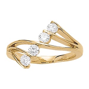 Fancy Style Color Fashion Ring (1/3 ct. tw.) — View 1