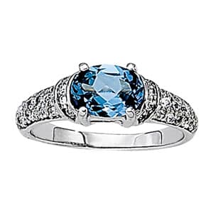 Color Rings Oval (0.41 ct. tw.) — View 1
