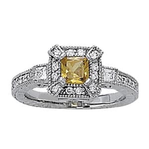COLOR RINGS PRINCESS &amp; CUSHION (3/8 ct. tw.) — View 1